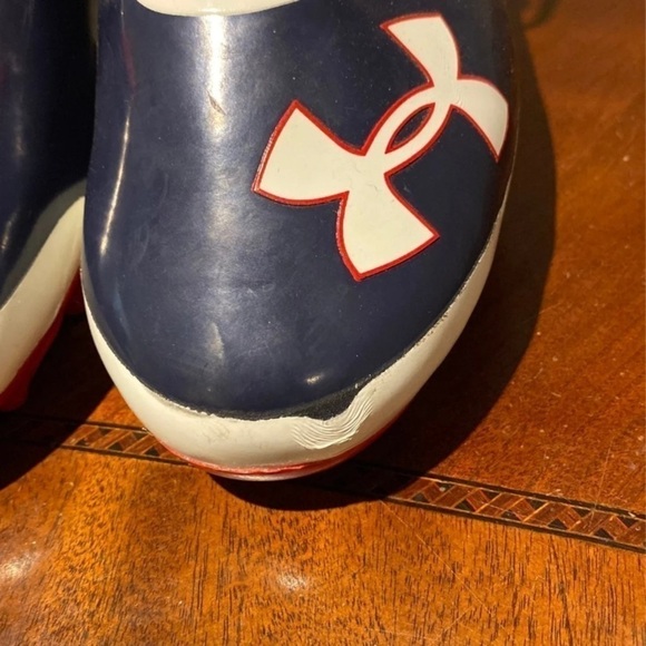 Under Armour Shoes New Ua
Under Armour Cleats Mens Size
13 Red White Blue EUC main image 5